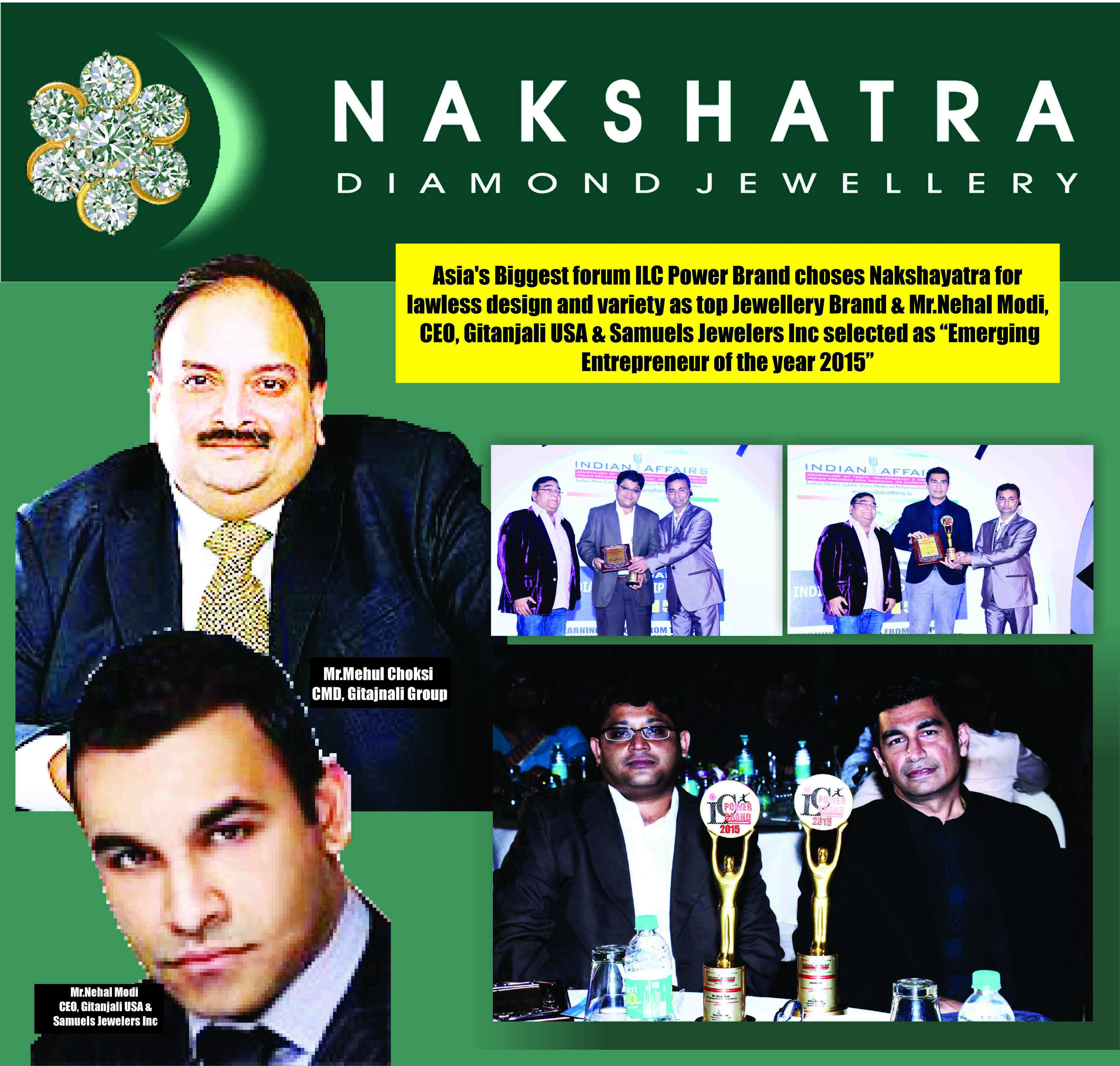 India votes Renowned Jewellery Brand Nakshatra as “India’s Most Admired ...